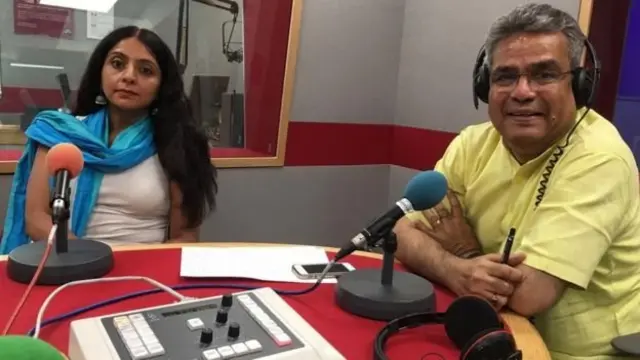 பிபிசி ஸ்டுடியோவில் ரெனா் ஃபாஜலோடு பிசெட்