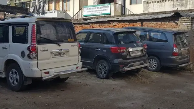 भारतीय नम्बरका गाडी