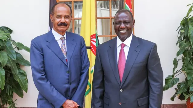 ፕሬዝዳንት ኢሳያስ እና ከፕሬዝዳንት ሩቶ 