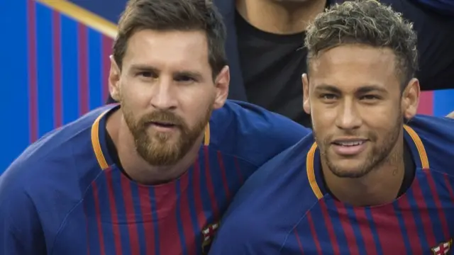 Lionel Messi na Neymar