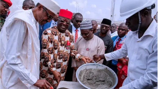 Shugaba Buhari a jihar Ebonyi