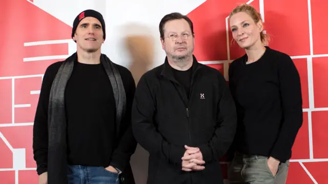 Мэтт Диллон, Ларс фон Триер и Ума Турман