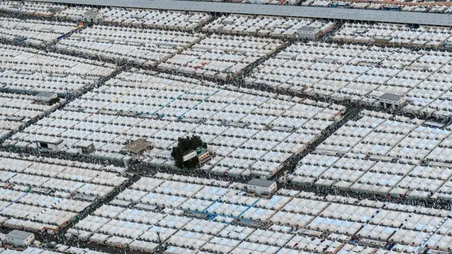 خيام الحجاج في منى