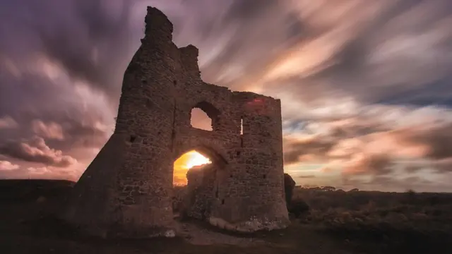 Развалины замка Пеннард