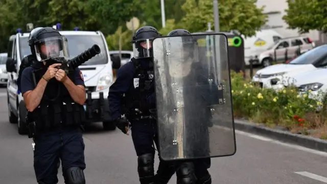 Беспорядки в Дижоне