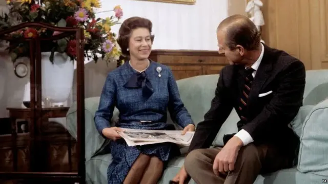 Princess Elizabeth and The Duke of Edinburgh