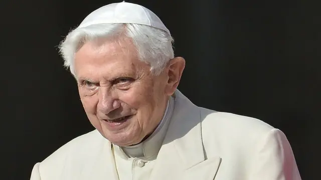 Papa emérito Benedicto XVI.