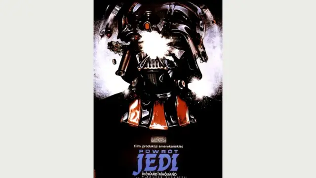 Польский плакат к "Возвращению джедая" (Витольд Дыбовский)