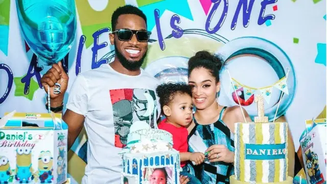 D'banj and son