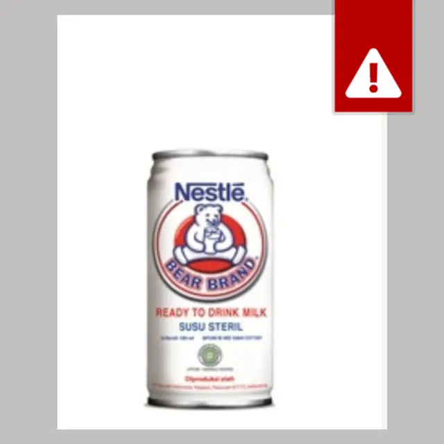 Screengrab of Nestle Bear Milk can