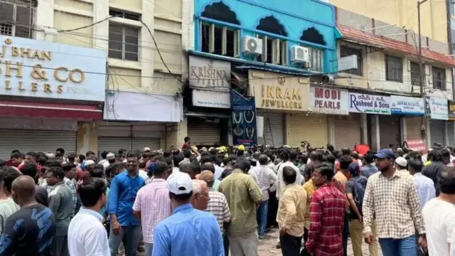 குல்சார் ஹவுஸ் கட்டடத்தில் தீவிபத்து