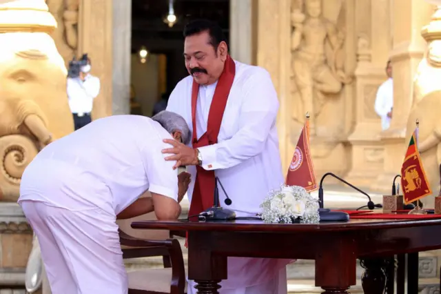 महिंदा आणि गोटाबाया राजपक्षे