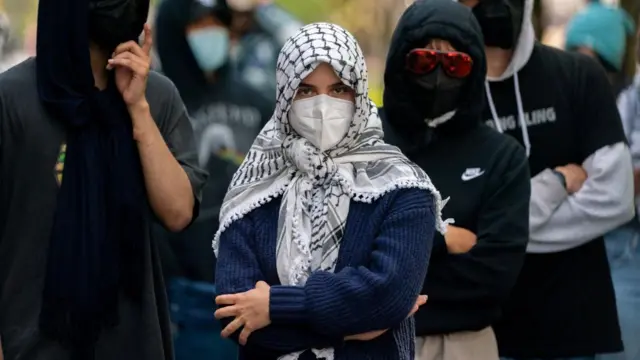 अमेरिका के विश्वविद्यालयों में विरोध प्रदर्शन हो रहे हैं