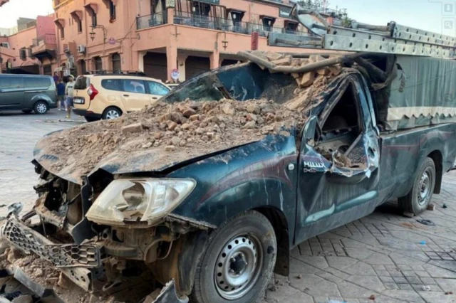 Землетрясение в Марокко