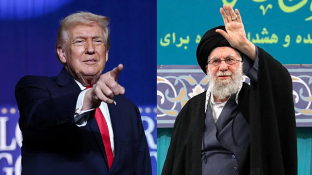 अमेरिकी राष्ट्रपति ट्रंप और ईरान के सर्वोच्च नेता ख़ामेनेई