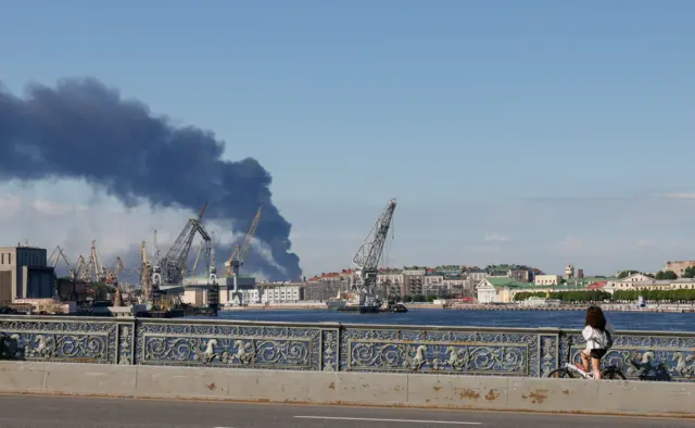 ukrajinski napad na sankt peterburg