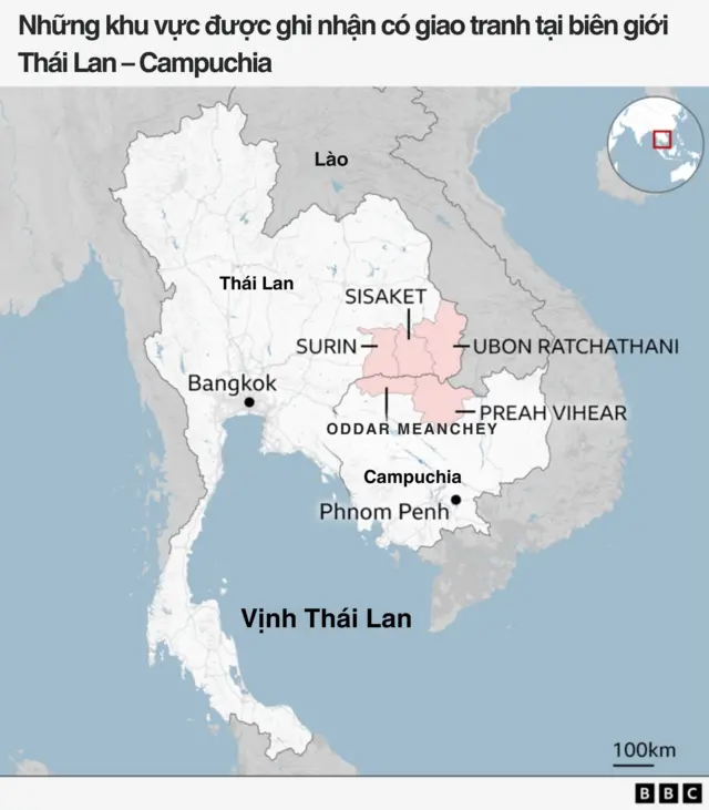 Thái Lan, Campuchia
