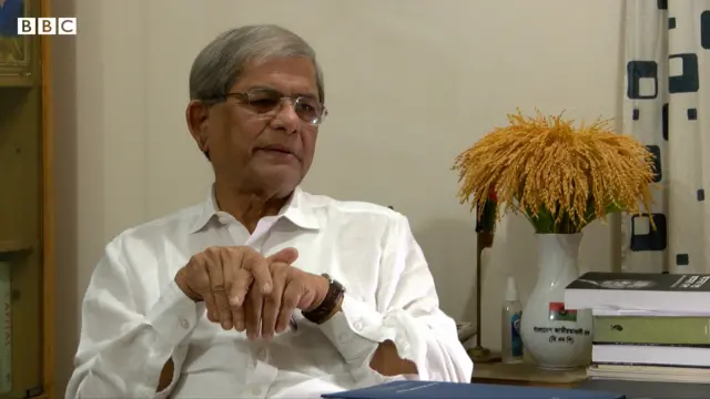 বিএনপি মহাসচিব মির্জা ফখরুল ইসলাম আলমগীর