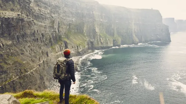 Paisagem na Irlanda