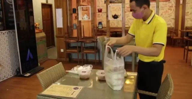 စားသောက်ဆိုင်တွေ ပါဆယ် စနစ်ပဲ ရောင်းချရမယ်