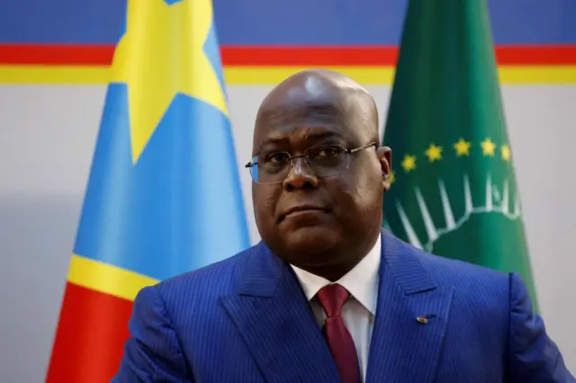 Président Félix Tshisekedi.