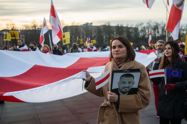 Світлана Тихановська у Вільнюсі, 2025