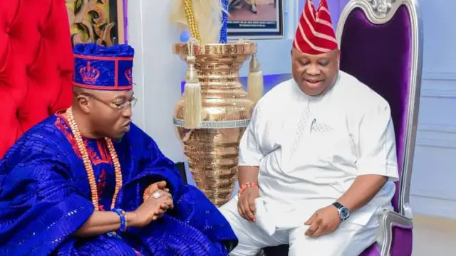 Oluwo àti Ademola Adeleke 