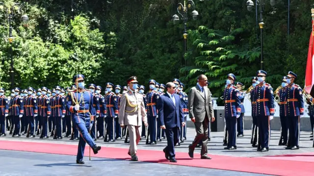 ፕረዚደንት ኢሰይያስ ምስ ፕረዚደንት ግብጺ ኣልሲሲ