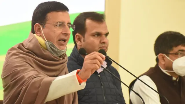 કૉંગ્રેસના પ્રવક્તા સુરજેવાલા