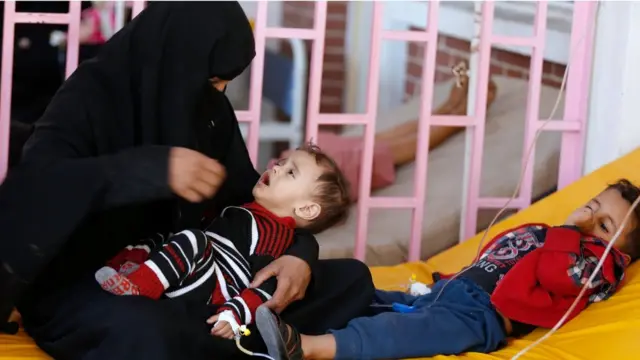 ንሕማም ኮሌራ ሕክምና ይረኽቡ ዘለዉ ህፃናት