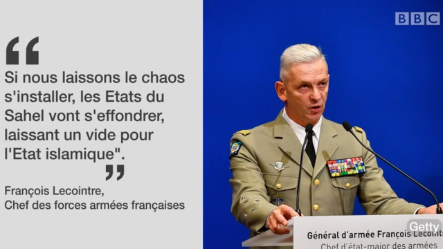 Le général Lecointre, chef d'Etat-major de l'armée française.