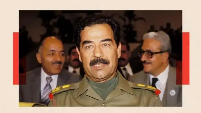 Saddam Hussein alilengwa binafsi mwanzoni mwa Vita vya Iraq