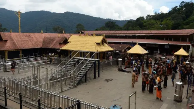 সবরীমালা মন্দির।