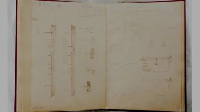 Cuaderno de bocetos de Isambard Kingdom Brunel