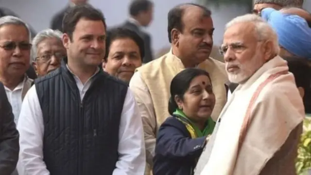 राहुल गांधी नरेंद्र मोदी