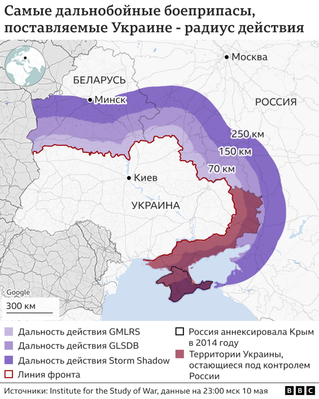 Расстояние от украины до сша