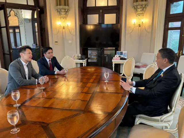 ผู้บริหารของไบแนนซ์พบหารือกับนายเศรษฐา ทวีสิน นายกรัฐมนตรีและรัฐมนตรีว่าการกระทรวงการคลังเมื่อวันที่ 20 มี.ค. ที่ผ่านมา 