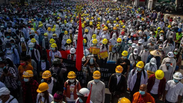 မန္တလေးက ဆန္ဒပြပွဲ