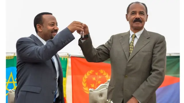 MM Abiy Ahimadiifi Pireezidant Isaayyas Afawarqii