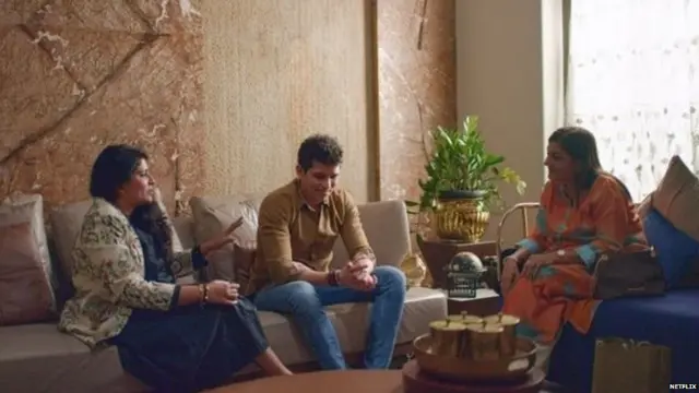 इंडियन मैचमेकिंग शो का दृश्य