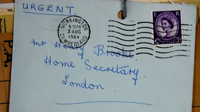 Mrs Warmby's letter to the Home Secretary (Foto: Archivos Nacionales de Reino Unido)