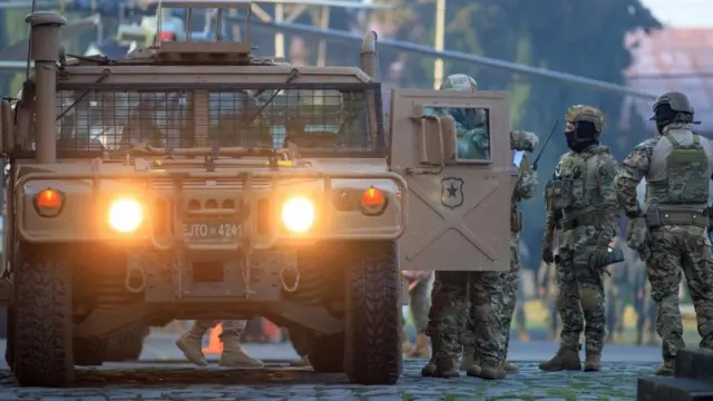 Fuerzas Armadas en zona roja mapuche