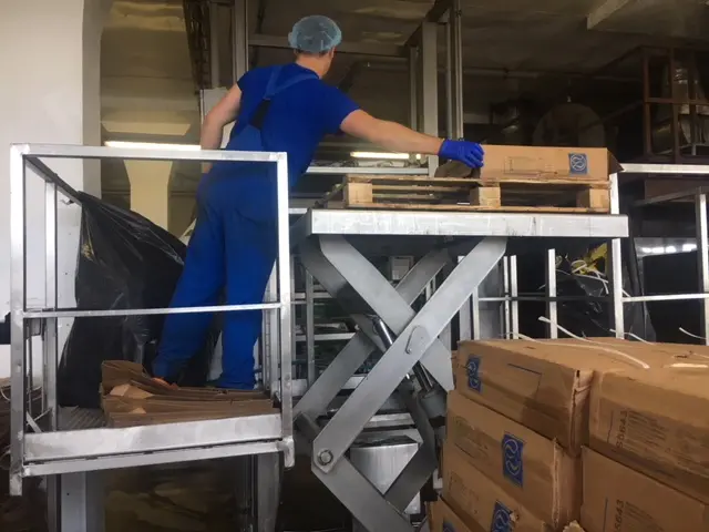 на пищевом заводе