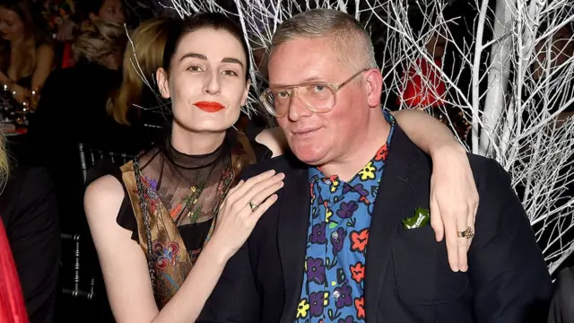 Эрин О'Коннор и Джайлз Дикон