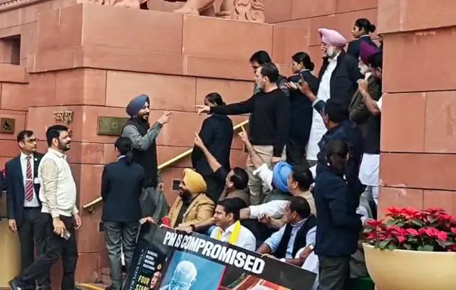 ਰਾਹੁਲ ਗਾਂਧੀ ਤੇ ਰਵਨੀਤ ਬਿੱਟੂ 