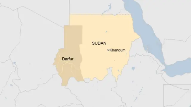 sudan map