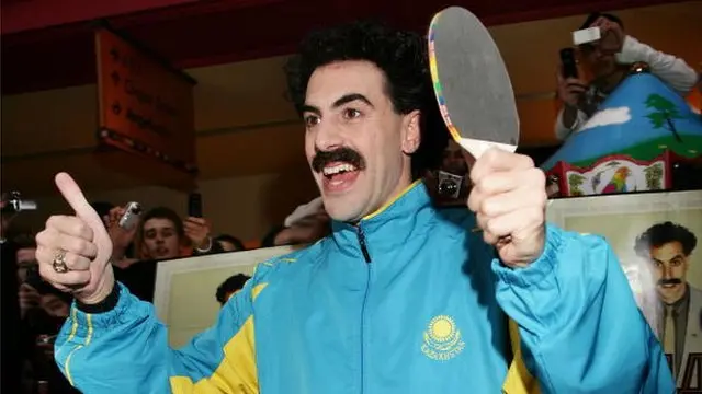 Саша Барон Коен рекламує фільм "Борат" в Австралії