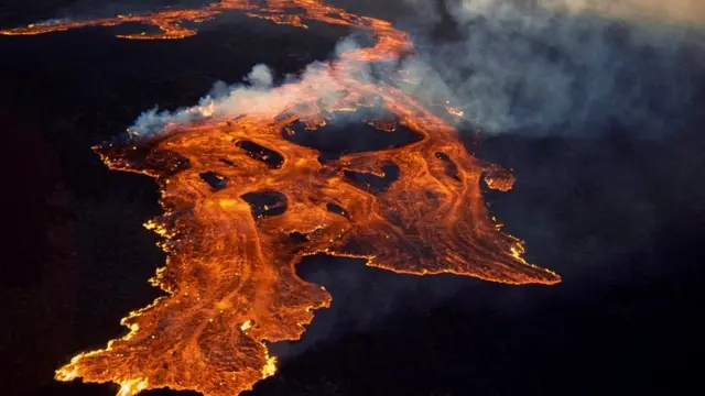 Мауна-Лоа в 1984 году