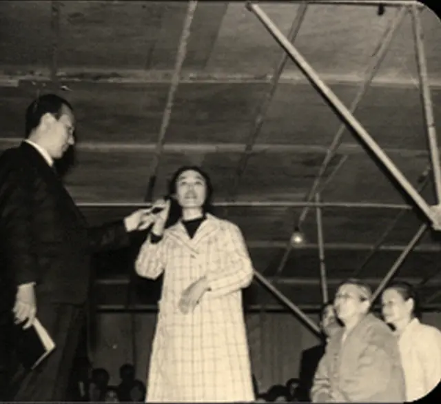 One attendee for di Choonchun Evangelistic crusade share testimony