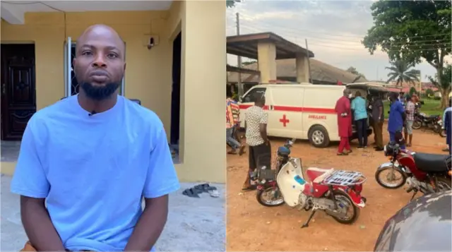 Chinedu Onuora, onye mwakpo ụka Owo tara isi nne na nna ya.